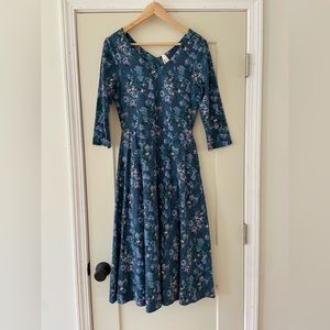 Pact Fit & Flare Midi dress